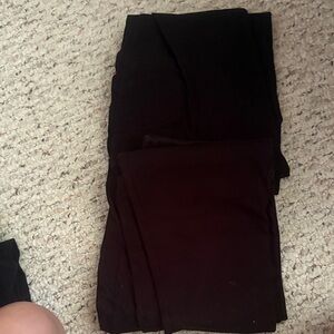Size Xs women Two Pack Black leggings
